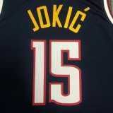 2021/22 NUGGETS JOKIC #15 Dark Blue NBA Jerseys