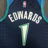 2022/23 TIMBERWOLVES EDWARDS #1 NBA Jerseys