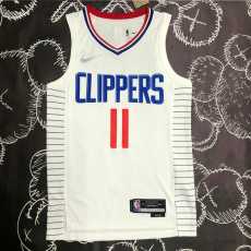 2022/23 CLIPPERS WALL #11 White NBA Jerseys