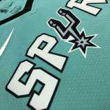 2022/23 SA SPURS DUNCAN #21 Light Green NBA Jerseys