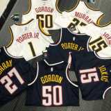 2021/22 NUGGETS GORDON #50 White NBA Jerseys