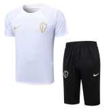 2023/24 Corinthians White Training Shorts Suit