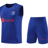 2023/24 BAR Blue Training Shorts Suit