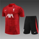 2023/24 LIV Red Training Shorts Suit
