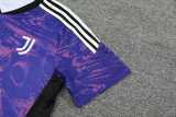 2023/24 JUV Purple Training Shorts Suit