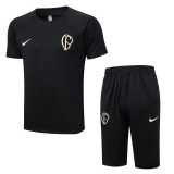 2023/24 Corinthians Black Training Shorts Suit