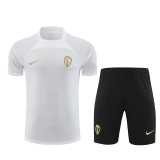 2023 Corinthians White Training Shorts Suit