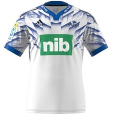 2023 New Zealand Blues White Rugby Jersey