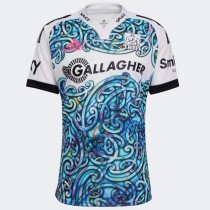 2022 New Zealand Chiefs Blue Rugby Jersey
