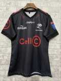 2023 Sharks Black Rugby Jersey