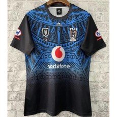 2022 Fiji Blue Rugby Jersey AAA43166