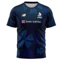 2023 New Zealand Fijian Black Rugby Jersey