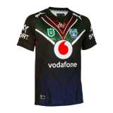 2022 New Zealand Warriors Black Rugby Jersey