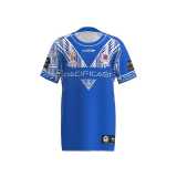 2022 Samoa Blue Rugby Jersey