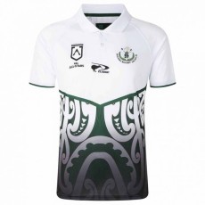 2022 New Zealand  Māori All Blacks White Rugby Jersey