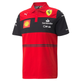 2022 Ferrari F1 Red Polo Racing Suit
