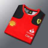 2023 Ferrari F1 #55 Driver Red Racing Suit