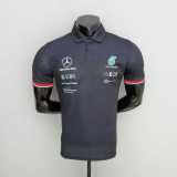 2022/23 Mercedes F1 Black Polo Racing Suit
