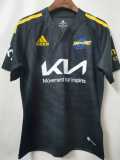 2022 New Zealand Hurricane Black Rugby Jersey