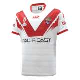 2022 Tonga White Rugby Jersey