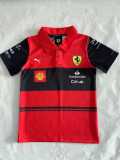 2022 Ferrari F1 Kids Red Polo Racing Suit