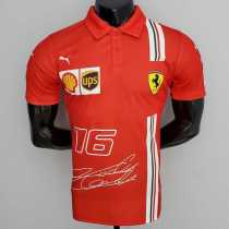 2022 Ferrari F1 Red Polo Racing Suit