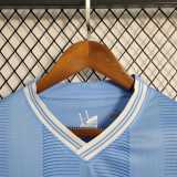 2023/24 Man City Home Azure Fans Soccer jersey