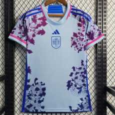 2023 Spain photo Fans Version Women Soccer jersey AAA43992