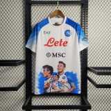 2023/24 Napoli Champions Edition White Fans Soccer jersey
