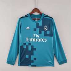 2017/18 R MAD 3RD Fans Long Sleeve Soccer jersey
