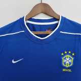 1998 Brazil Away Retro Soccer jersey