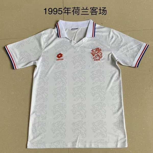 1995 Netherlands Away Retro Men Soccer jersey AAA36122
