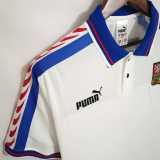 1996 Czech Republic Away Retro Soccer jersey
