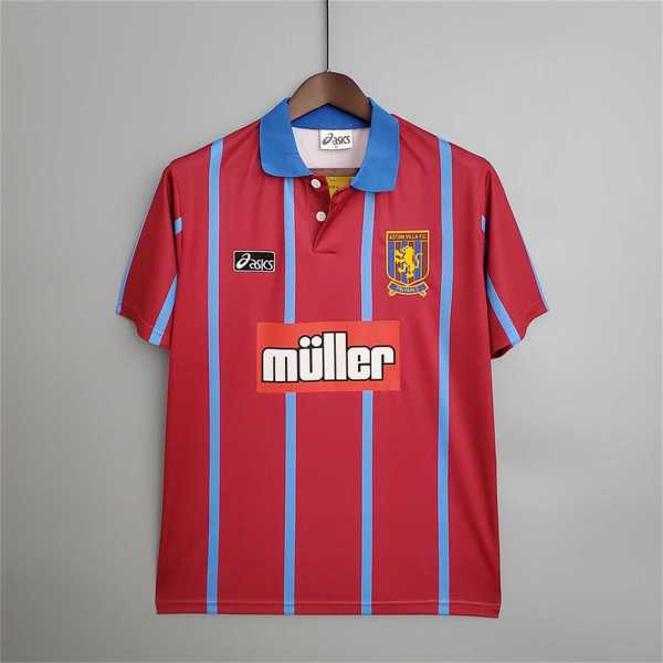 1993/95 Aston Villa Home Retro Soccer jersey