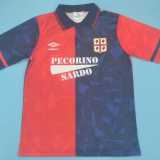 1992/93 Cagliari Calcio Home Retro Soccer jersey