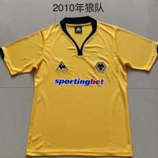 2010 Wolves Home Retro Soccer jersey