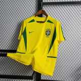 2002 Brazil Home Retro Men Soccer jersey AAA36136