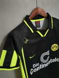 1995/96 Dortmund Away Retro Soccer jersey