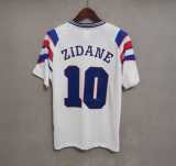 1996 France Away Retro Soccer jersey