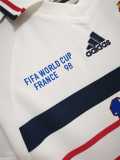 1998 France Away Retro Soccer jersey