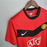 2009/10 Man Utd Home Retro Soccer jersey