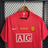2007/08 Man Utd Home Retro Men Soccer jersey AAA42884