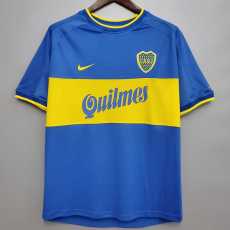 1999/00 Boca Juniors Home Retro Soccer jersey