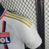 2023/24 Lyon Home Player Soccer jersey