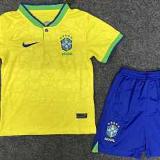 2022 Brazil Home Fans Sets Soccer jersey