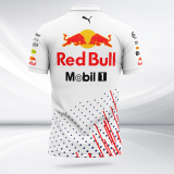 2022 Red Bull F1 White Polo Racing Suit