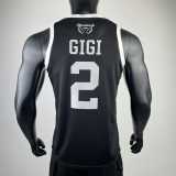 2023 MAMBA GiGi #2 LAKERS Black NBA Jerseys