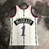 1999/00 RAPTORS MCGRADY #1 White NBA Jerseys
