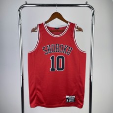 2023 SHOHOKU SAKURAGI #10 Red NBA Jerseys