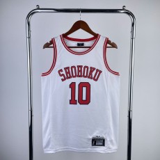 2023 SHOHOKU SAKURAGI #10 White NBA Jerseys